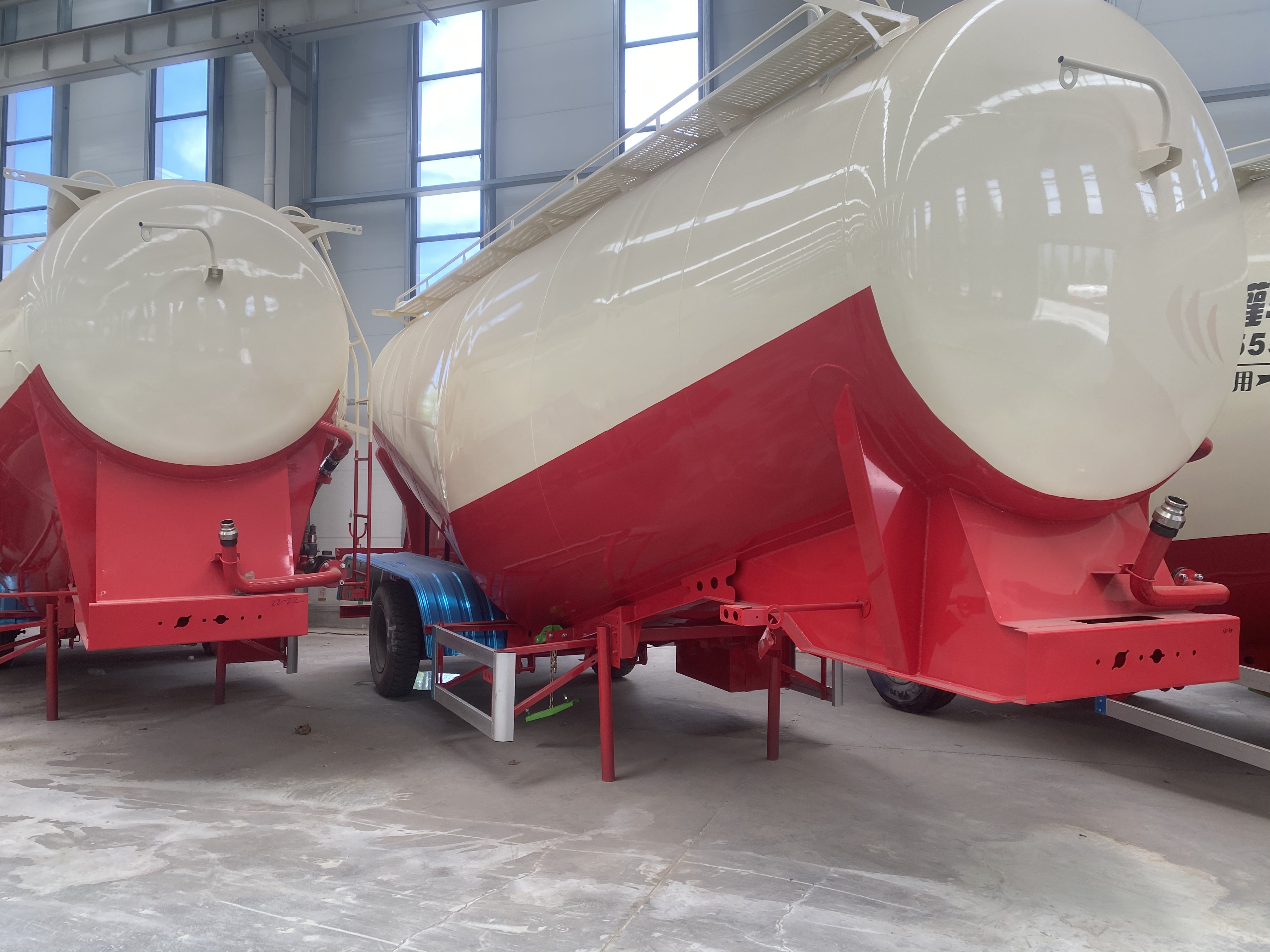 40 Ton Dry Bulk Cement Tanker Trailers