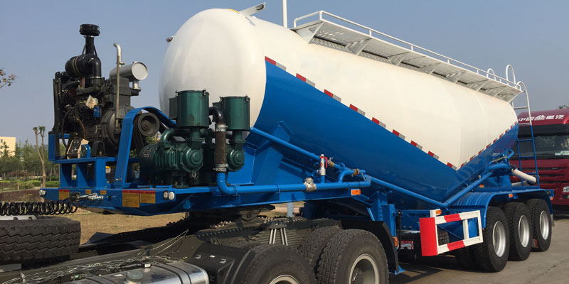Supply Dry Cement Trailer