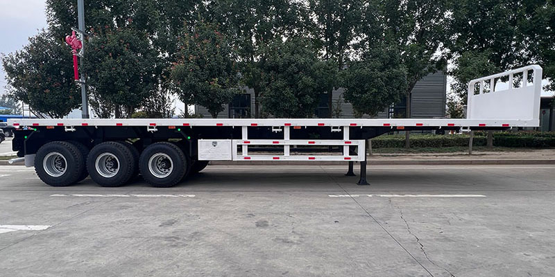 Flatbed Semi Trailer with Front Board