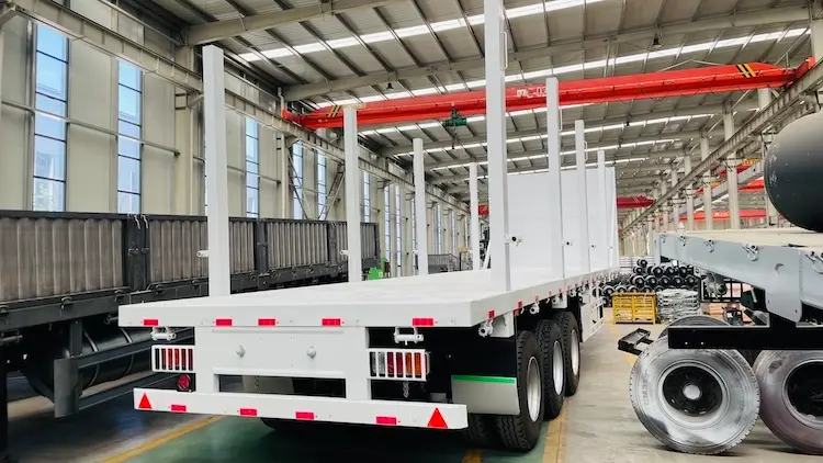 40 ft Heavy Duty Flatbed Semi Trailer for Sale Philippines