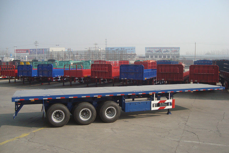40ft Container Flatbed Trailers For Sale in Africa