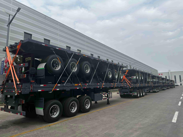 40 ft Heavy Duty Flatbed Semi Trailer for Sale Philippines