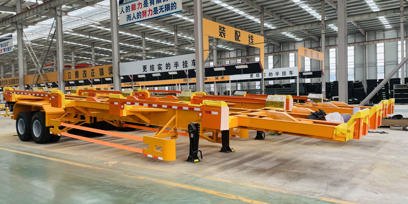 45ft Flatbed Semi Trailer for Sale