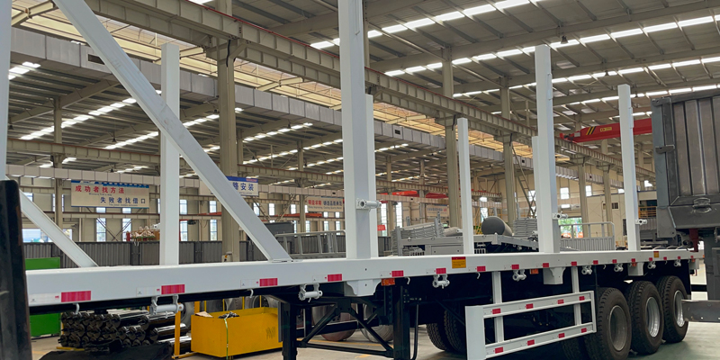 45ft Flatbed Semi Trailer for Sale