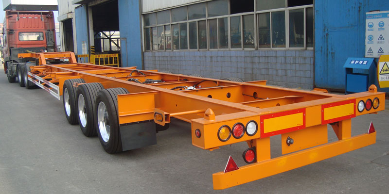 2024 Best Container Chassis Semi Trailer for Sale