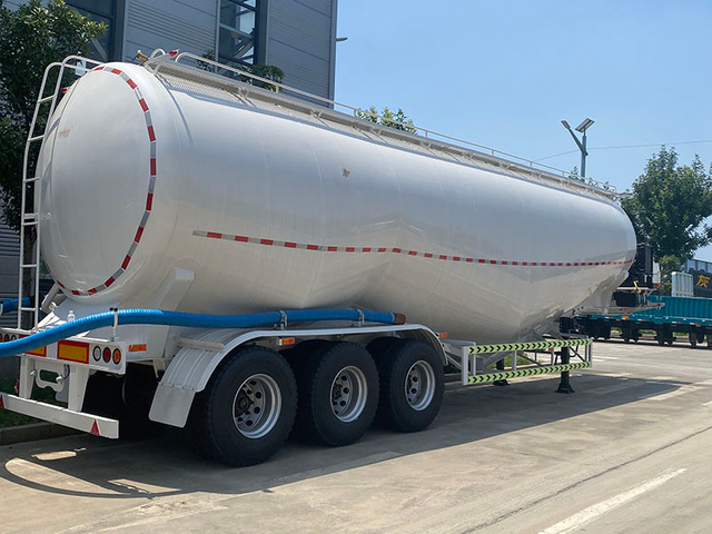 3 Axle 50 Ton Bulk Cement Trailer for Sale