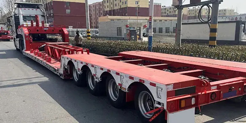 30-150 Ton Low Bed Trailers for Sale