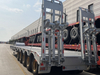 5 Axle Lowbed Semi Trailer for Sale