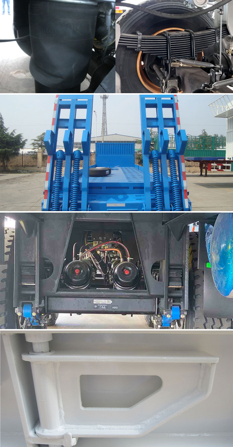 Gooseneck Lowbed Semi Trailer for Sale