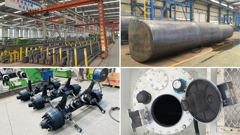 20000L-60000L Liquid Tanker Trailer for Sale