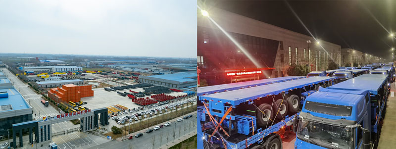 45ft Flatbed Semi Trailer for Sale