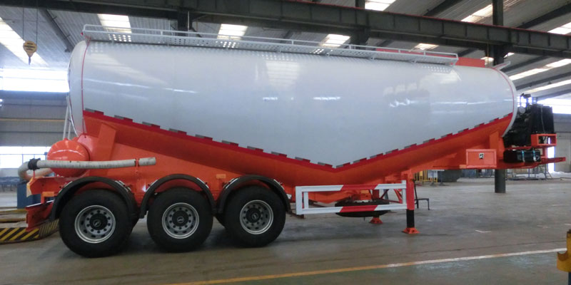 3 Axle 50 Ton Cement Tanker Trailer for Sale