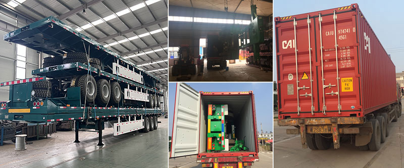 3 Axle Flatbed Semi Trailer for Sale