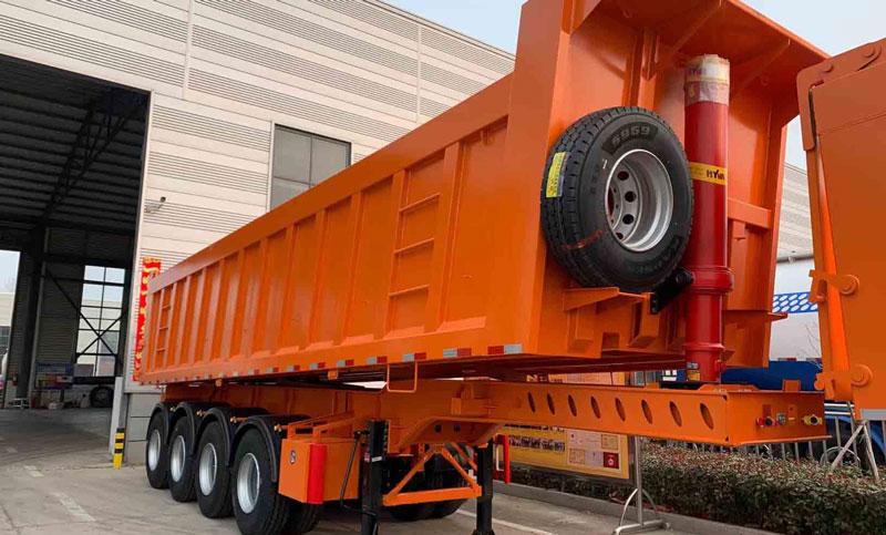 Best Price Semi Tipper Trailer for Sale