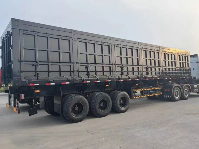 80 Tons Side Tipper Semi Trailer for Sale