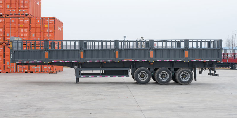 50 Ton Grain Side Tipper Semi Trailer for Sale