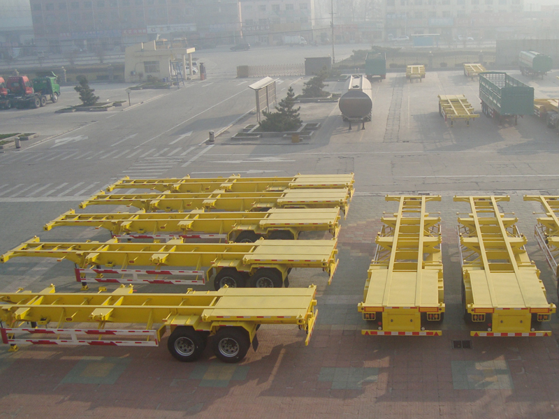 2 Axle 40ft Skeleton Trailer for Sale