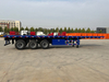 3 Axle 40ft Cargo Flatbed Trailer for Sale