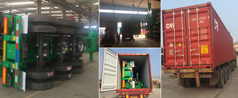 20/40ft Container Chassis Semi Trailer for Sale