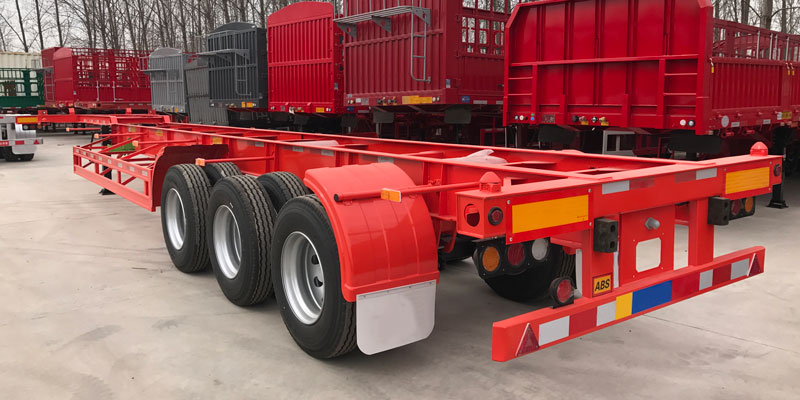 20/40ft Container Chassis Semi Trailer for Sale