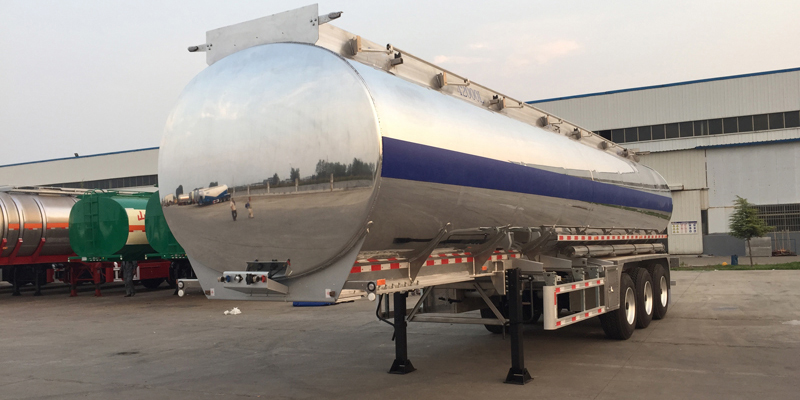 3 Axle 40000 Liter Aluminum Tank Trailer