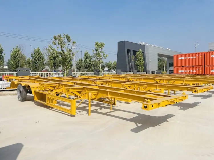 40ft 20ft Chassis for Container Transport
