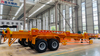 40 FT 3 Axle Shipping Container Chassis for Sale