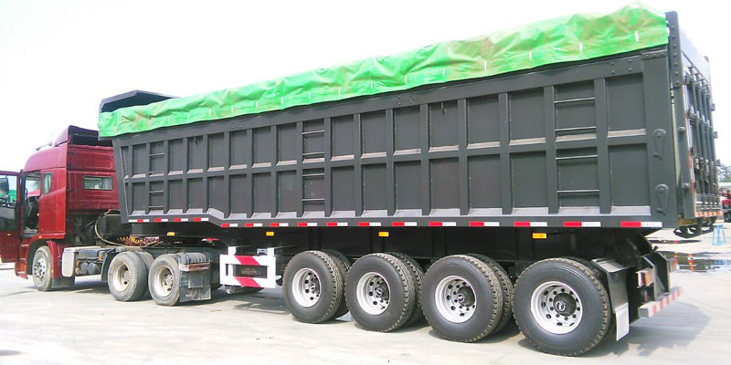 50 Tons Ore Transport Tipper Semi Trailer for Sale