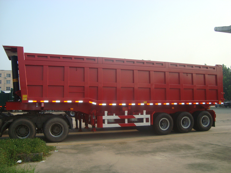 80 Ton End Dump Semi Trailer for Sale
