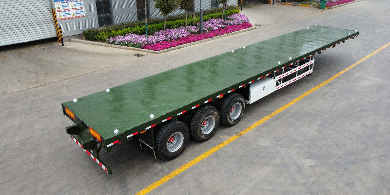 40ft Flatbed Container Trailer for Sale