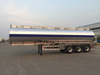 3 Axles 40000 Liters Aluminum Tank Trailer