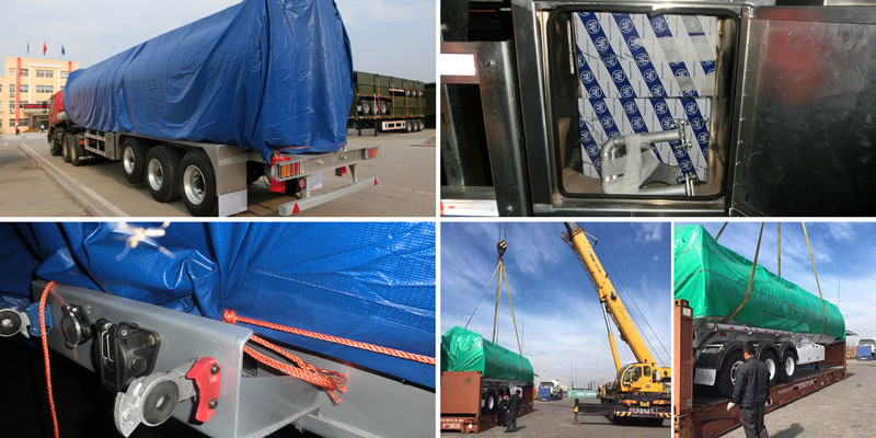 20000L-60000L Liquid Tanker Trailer for Sale