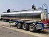 20000 Liter Stainless Steel Fuel Tanker Trailer for Sale