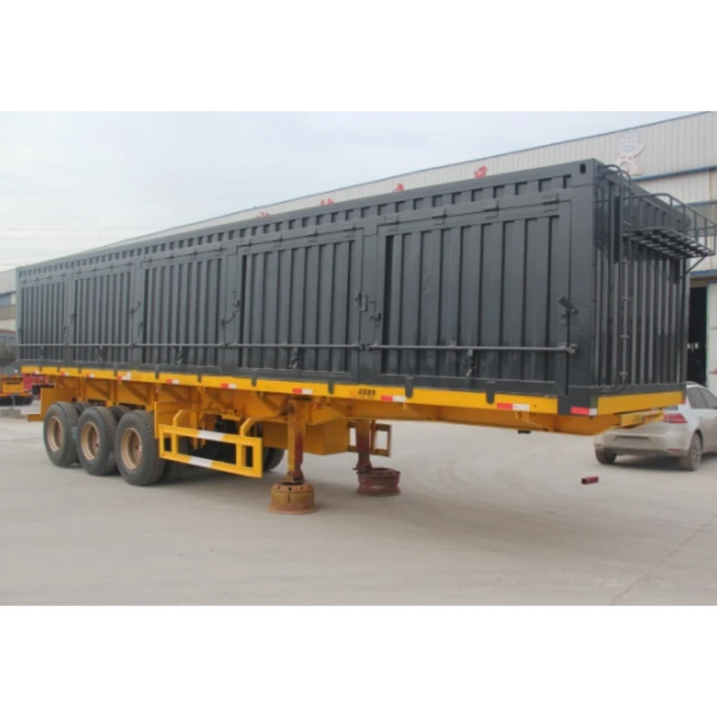 Container Chassis Semi Trailer in Middle East Countries