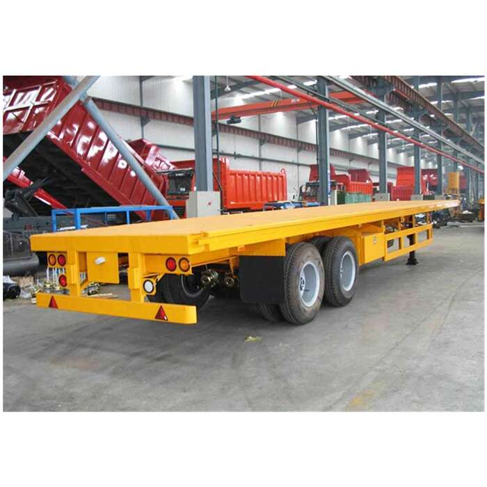 Heavy duty flatbed semi trailers sizes and price