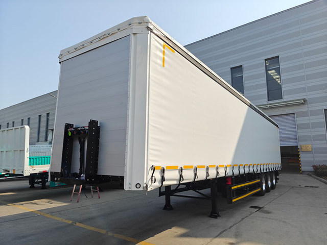 20-60 Ton Curtain Side Semi Trailer for Sale