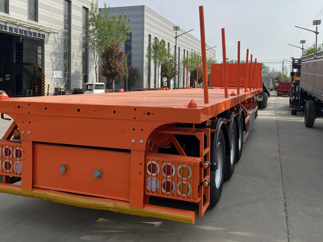 40ft 50 Ton Flatbed Semi Trailer for Sale