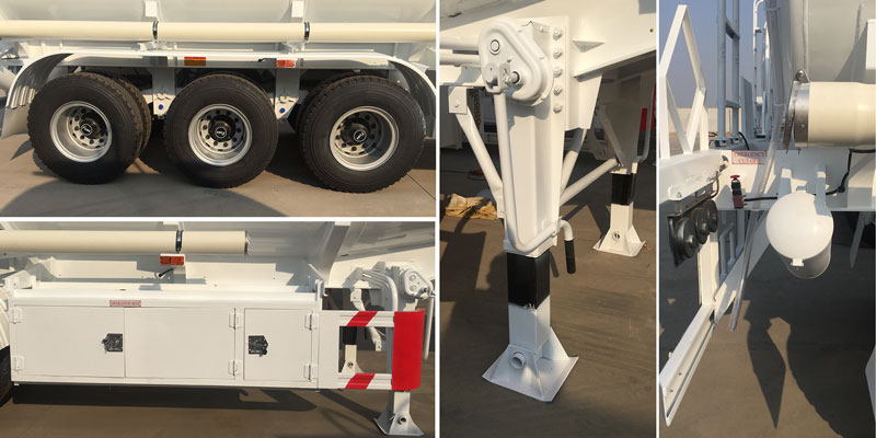 3 Axle 40000L Fuel Tanker Trailer Price