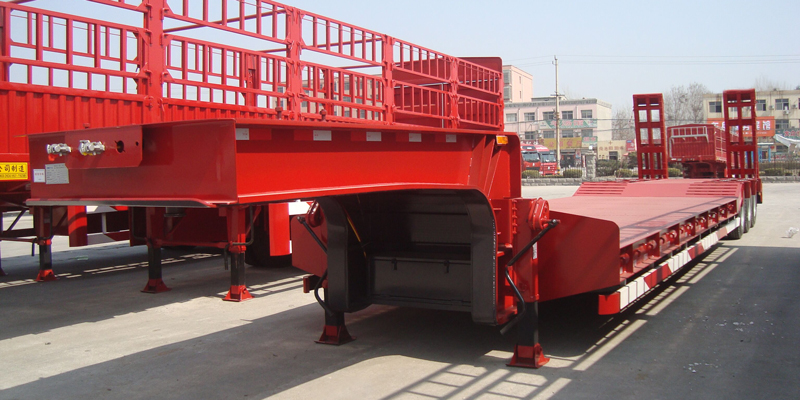 100 Ton Gooseneck Lowbed Trailer For Sale