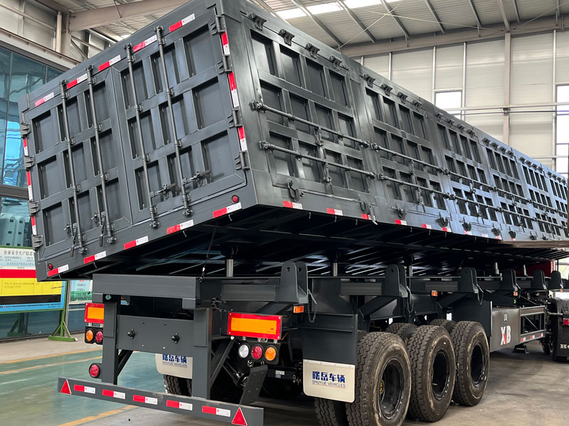 Side Dump Semi Trailer