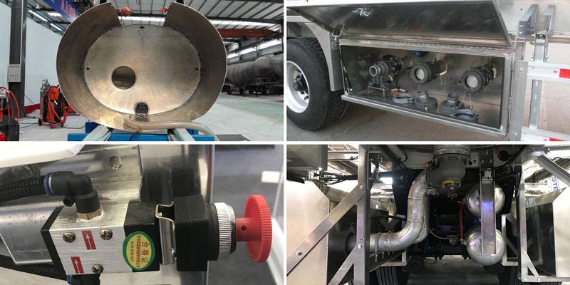 Stainless Steel Fuel Tanker Trailer for Sale