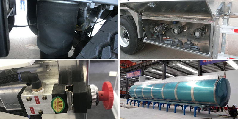 45000L Aluminum Fuel Tanker Trailer for Sale