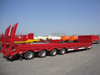 4 Axle 100 Ton Low Bed Trailer for Sale