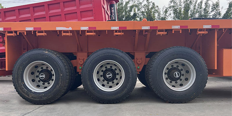 3 Axle Flatbed Trailer for Sale