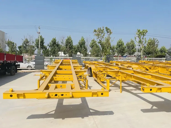 40ft 20ft Chassis for Container Transport