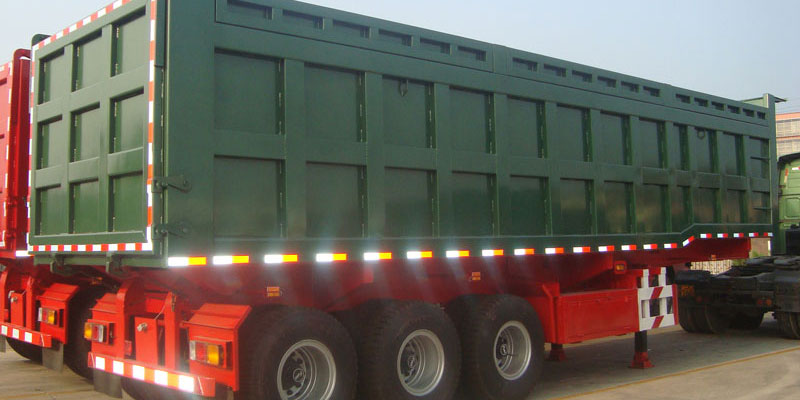 Custom Tipper Semi Trailer for Sale in Costa Rica