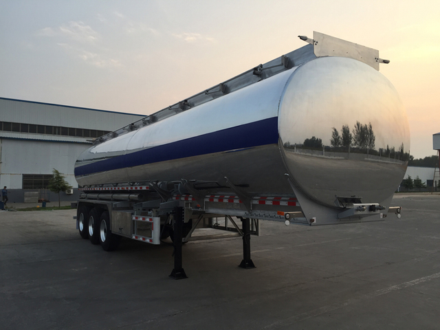 40000L Aluminum Fuel Tanker Semi Trailer for Sale