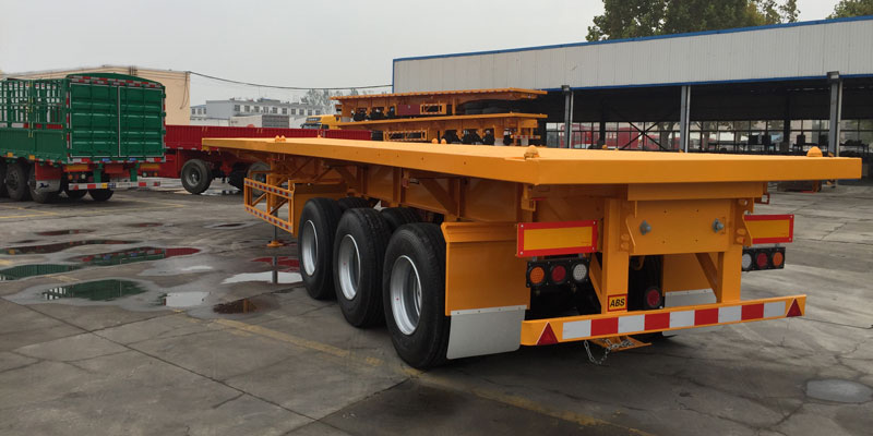 Affordable Price Flatbed Semi Trailer for Sale