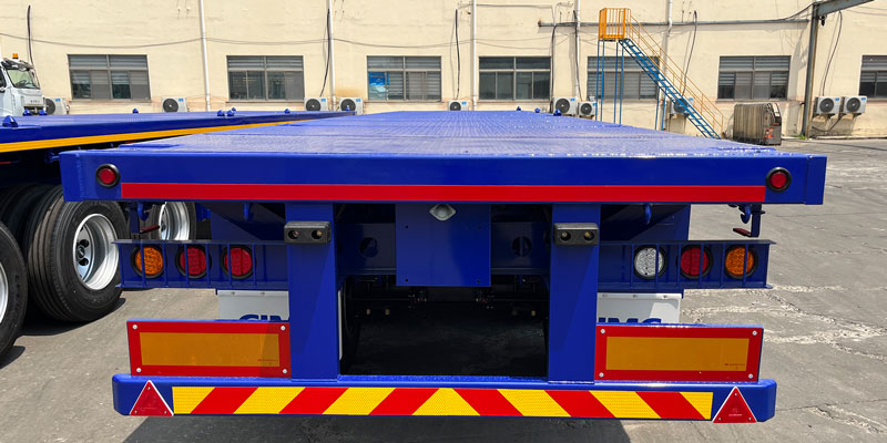 40ft Flatbed Container Trailer for Sale