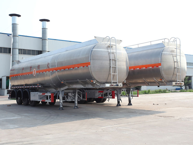 40000L Aluminum Fuel Tanker Trailer for Sale